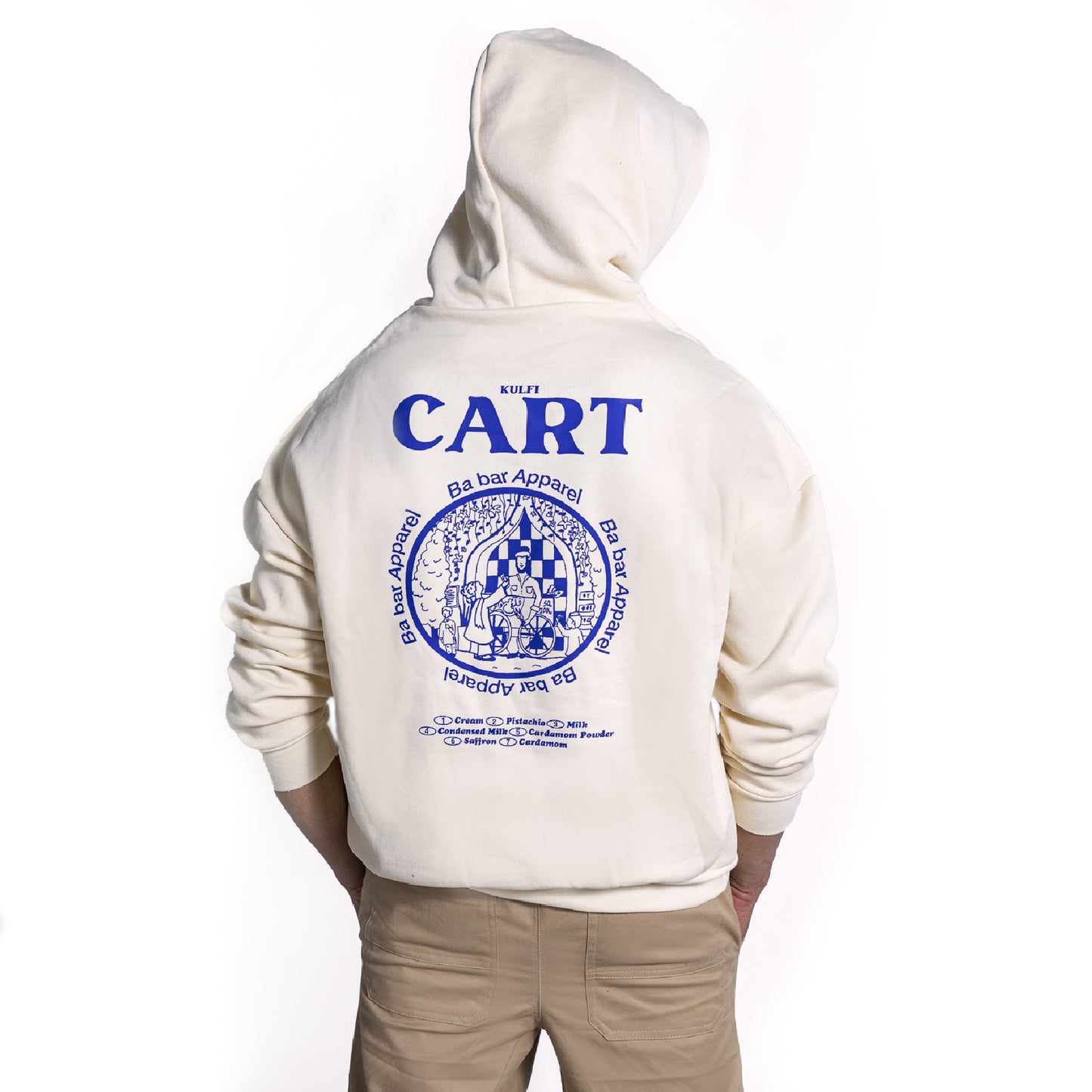 Kulfi Cart Baggy Hoodie