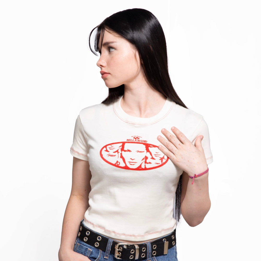 Bella Hadid Baby Tee