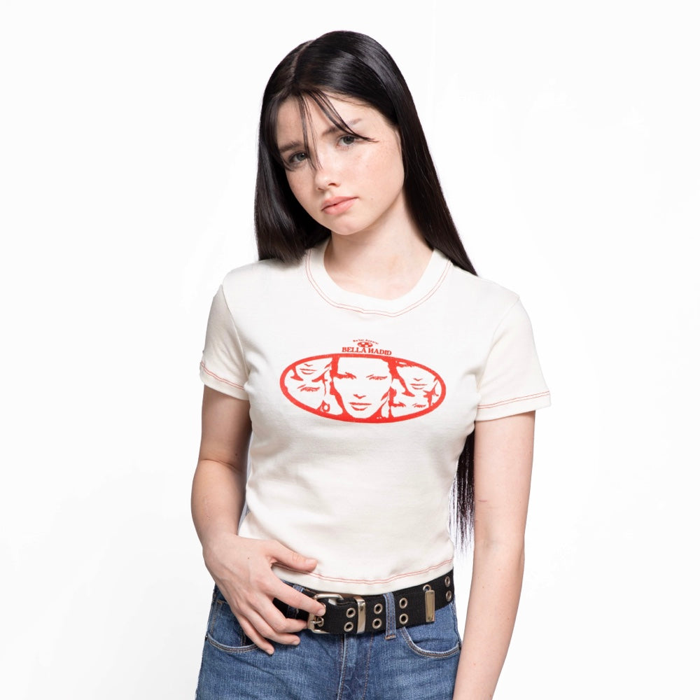 Bella Hadid Baby Tee