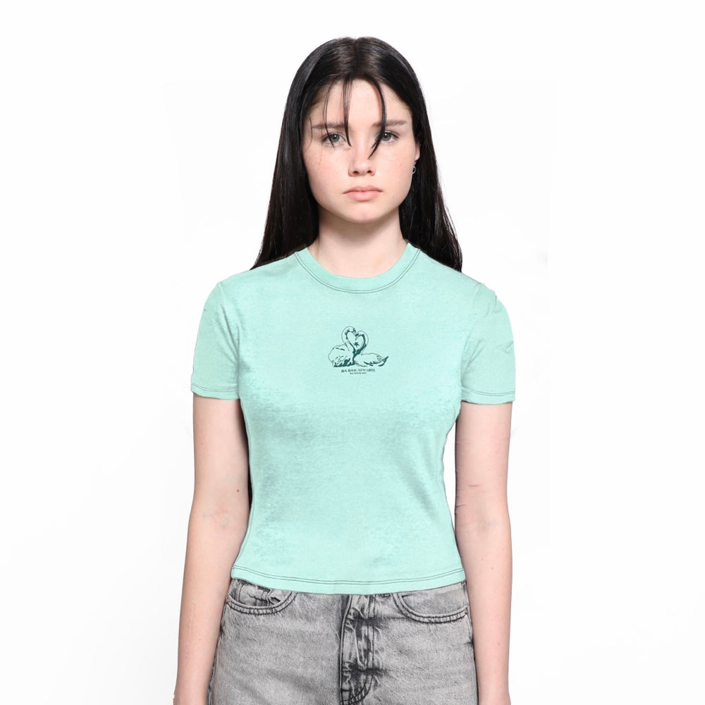 Swans Baby Tee