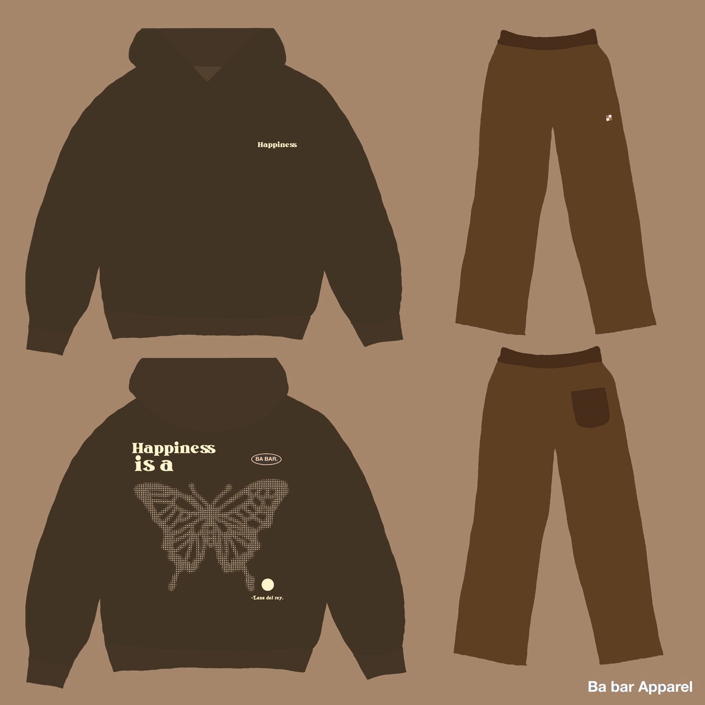 Butterfly Oversized Hoodie