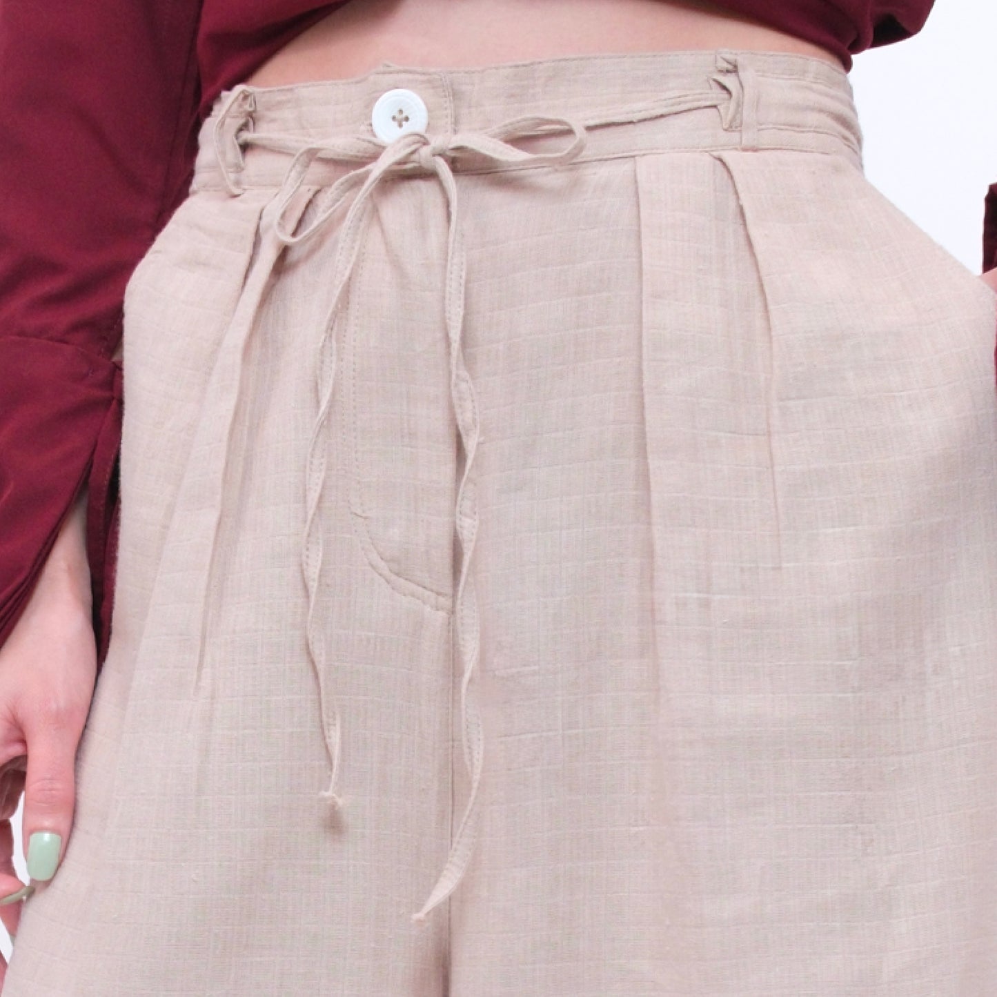 Waffle Jullottes Trousers