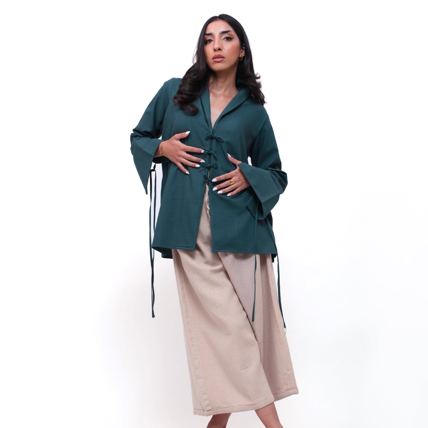 Olivia Jade Front Tie Tunic