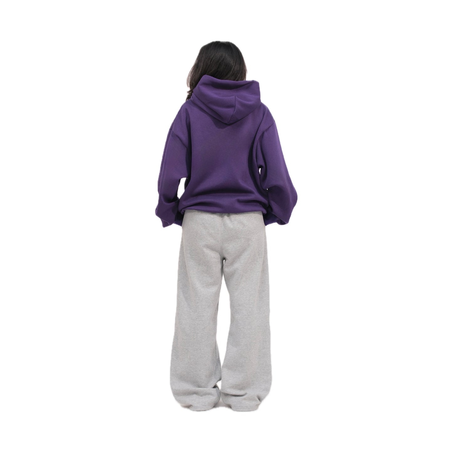 Grey Wide Unisex Sweatpants