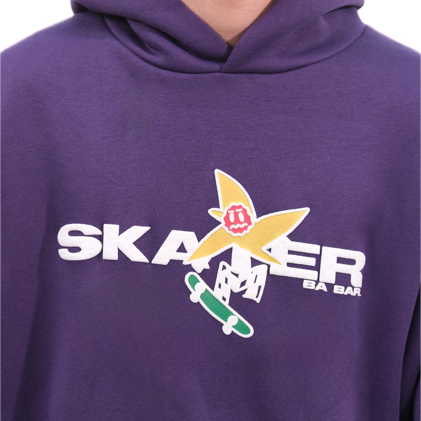 Skater Unisex Puff Baggy Hoodie