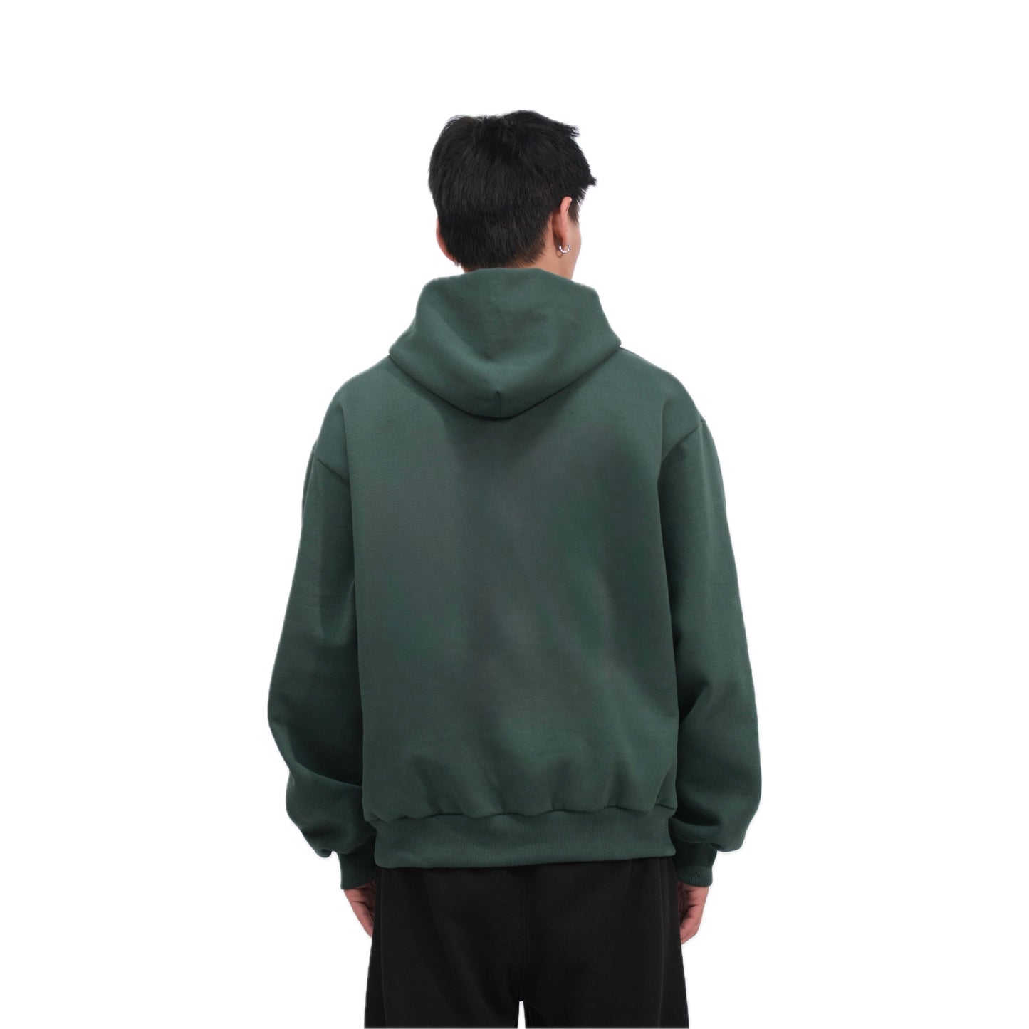 Burger Unisex Puff Baggy Hoodie