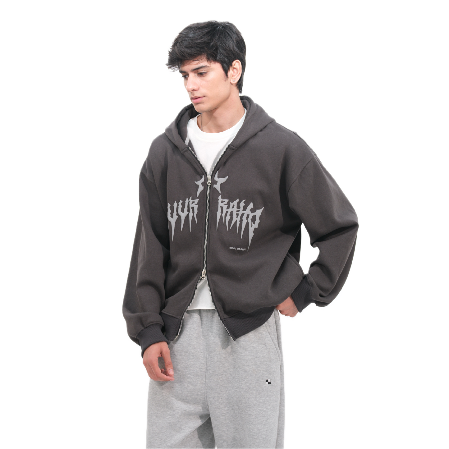 Duur Unisex Puff Baggy Zipper