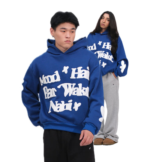 Moody Unisex Puff Baggy Hoodie