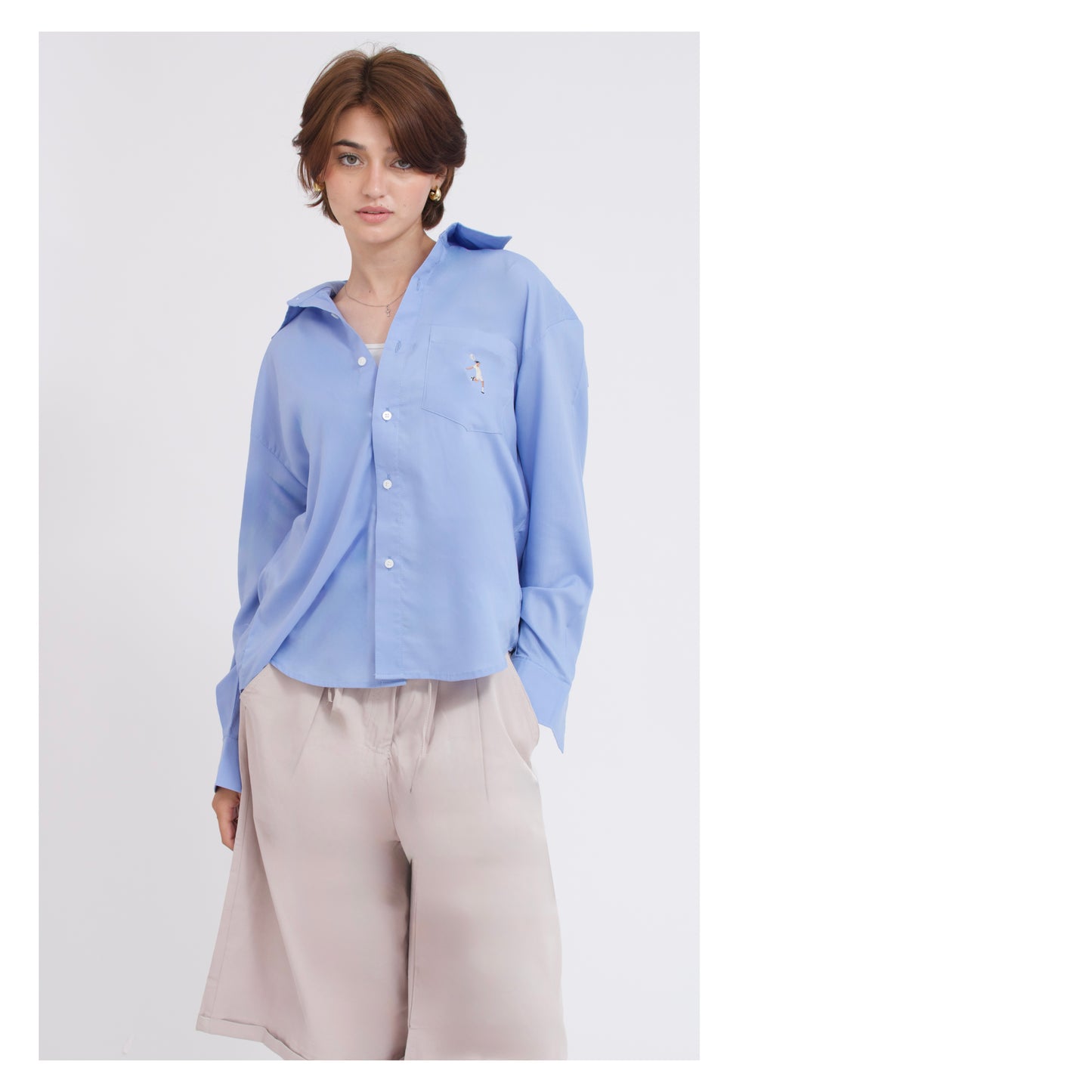 Tennis Unisex Button Down Shirt
