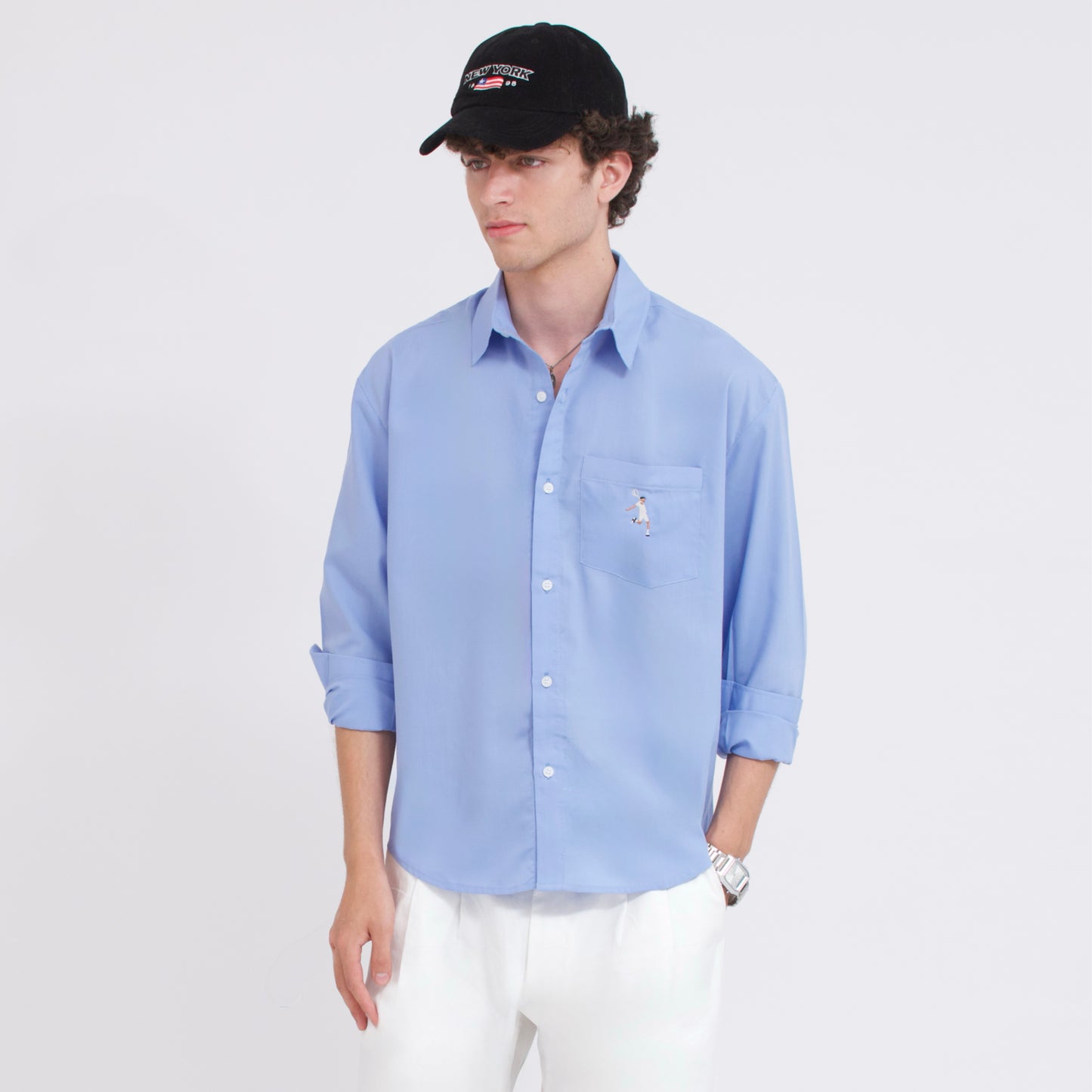 Tennis Unisex Button Down Shirt