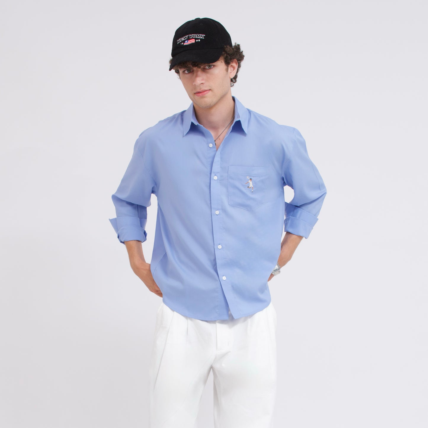 Tennis Unisex Button Down Shirt