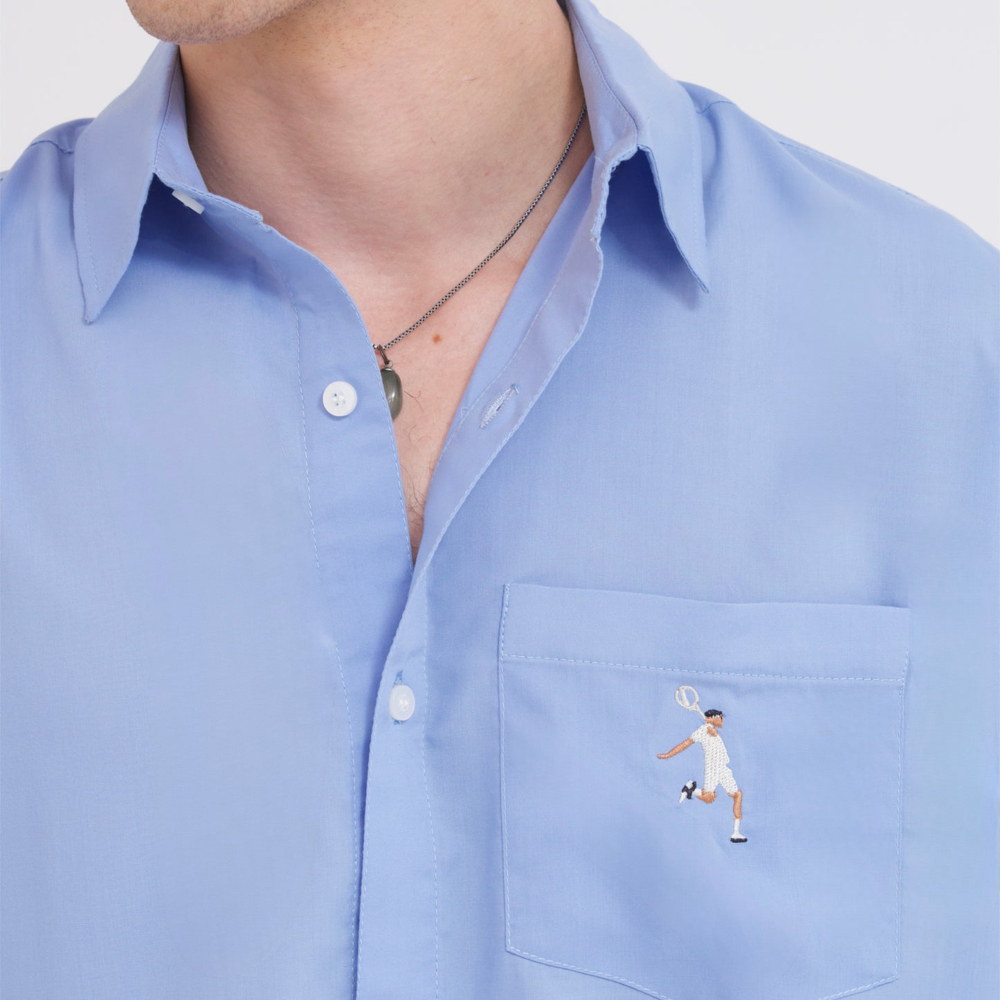 Tennis Unisex Button Down Shirt