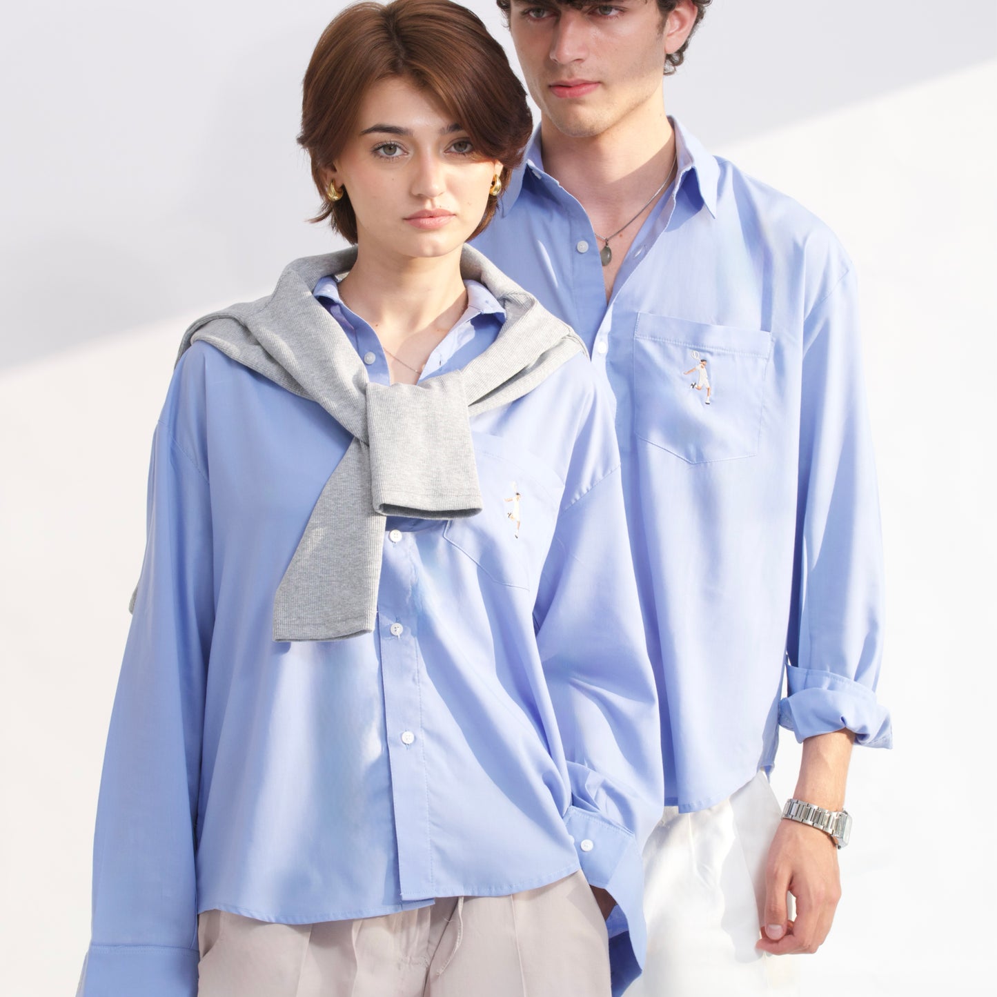 Tennis Unisex Button Down Shirt