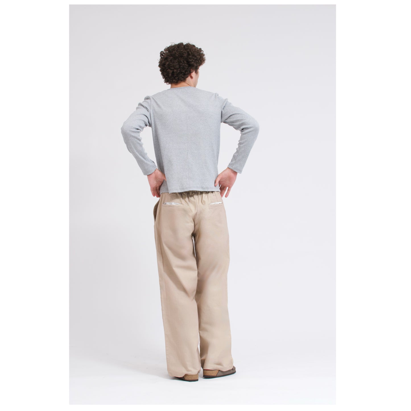 Dune Wide Unisex Tailored Trousers