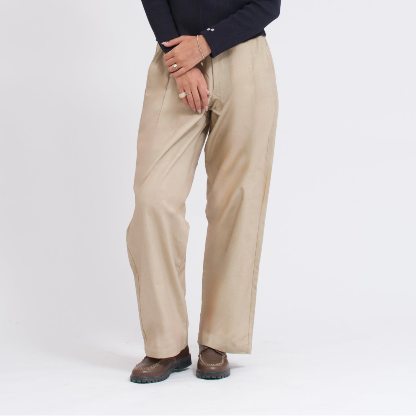 Dune Wide Unisex Tailored Trousers
