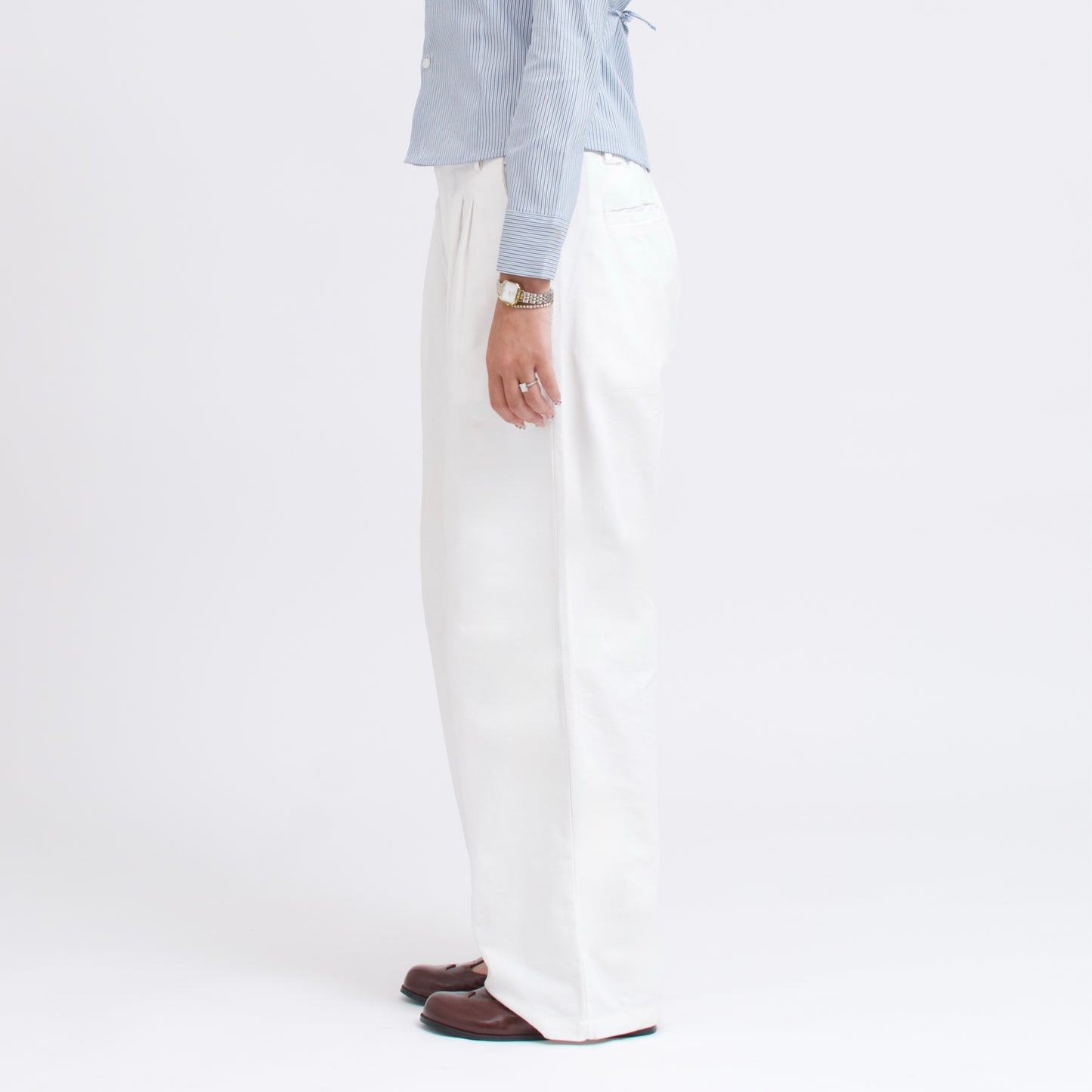 Kai Wide Unisex Tailored Trousers