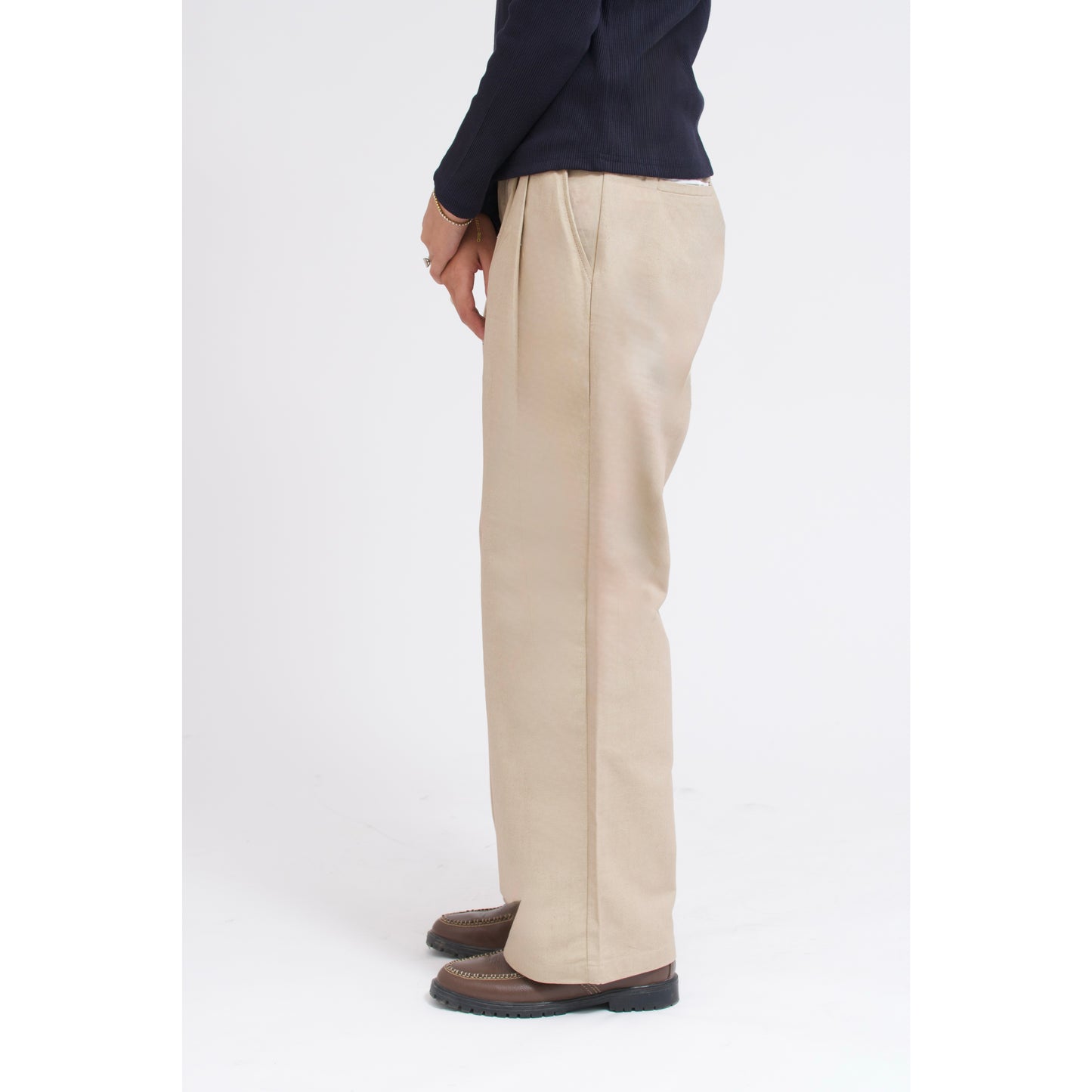 Dune Wide Unisex Tailored Trousers