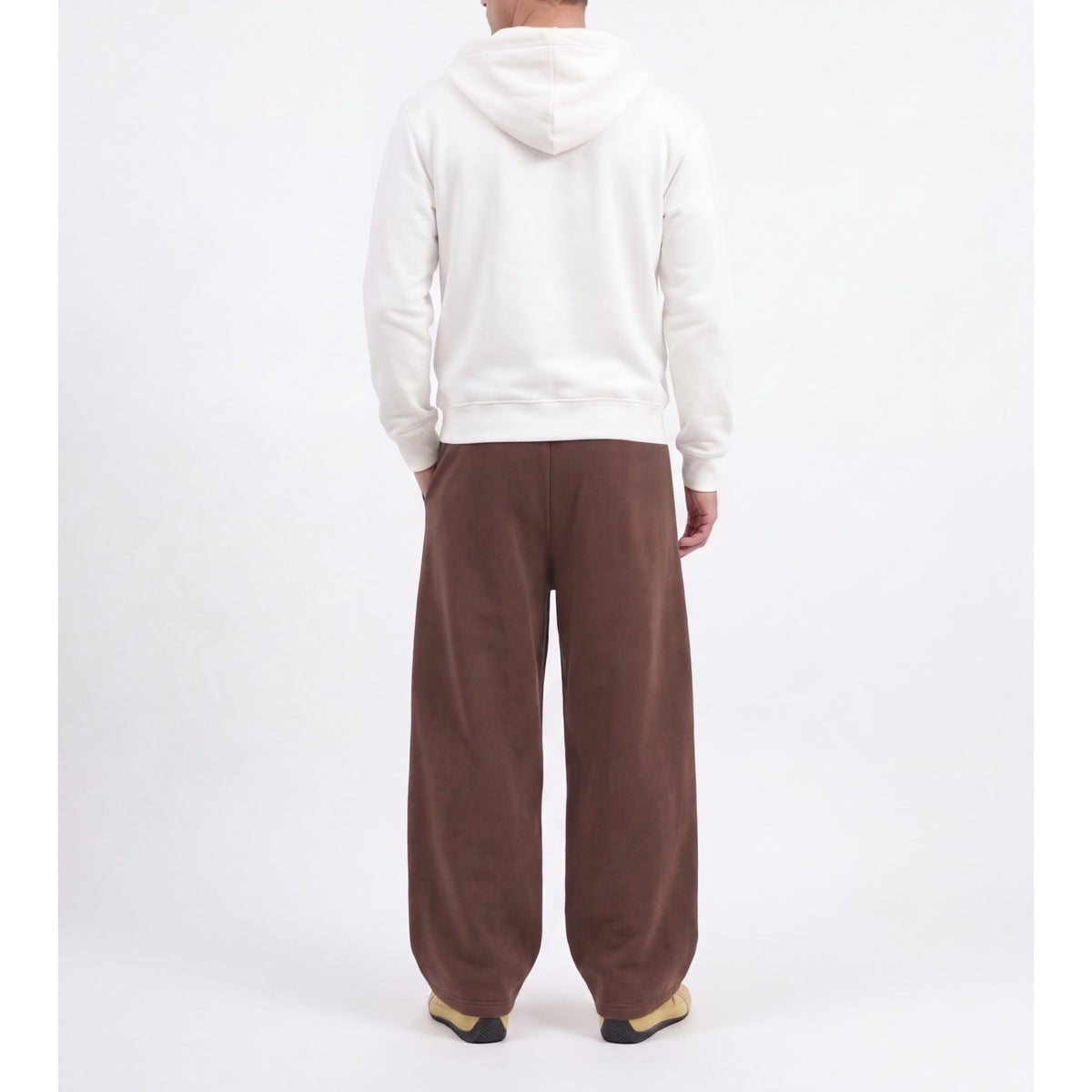 Choco Brown Wide Unisex Sweatpants