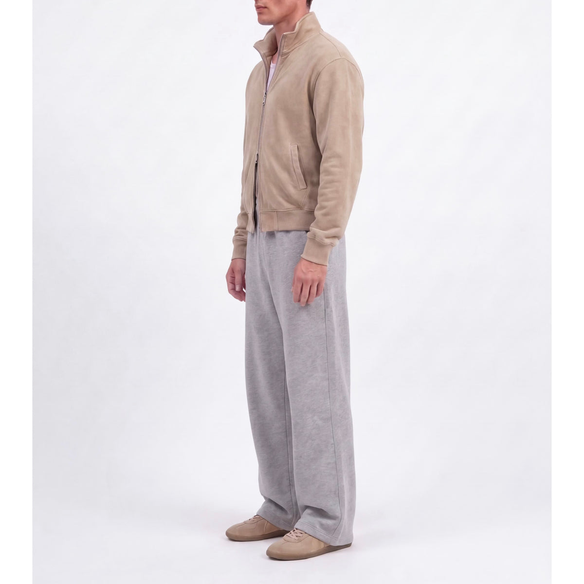 Hyder Grey Wide Unisex Sweatpants