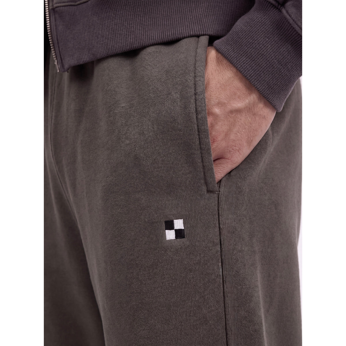 Tate Olive Wide Unisex Sweatpants