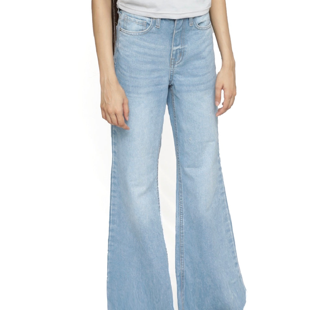 Classic Cropped Baggy Jeans