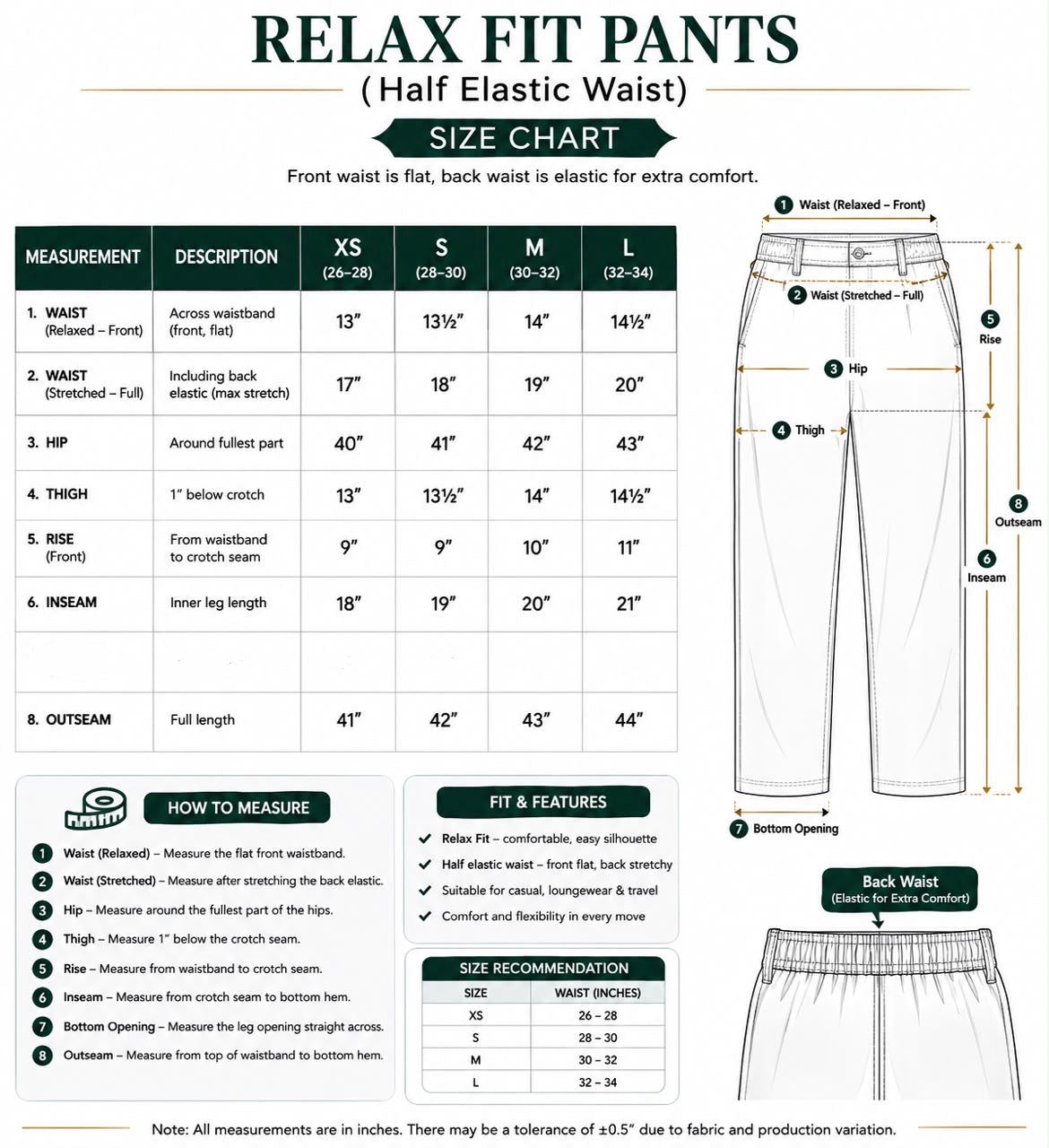 Kai Wide Unisex Tailored Trousers